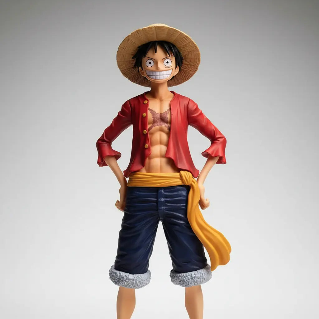 ONE PIECE Luffy 28cm Action Figure – Confident Smiley Edition | Kamigami – One Piece Collectibles