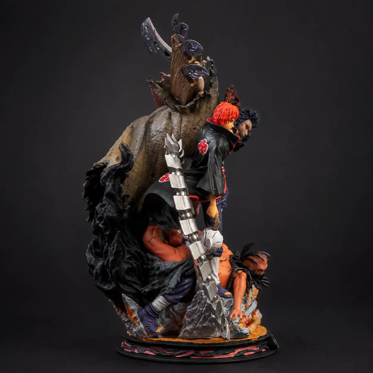 NARUTO Sasori 1/6 Scale – Akatsuki 's - Side View | Kamigami – Naruto Collectibles