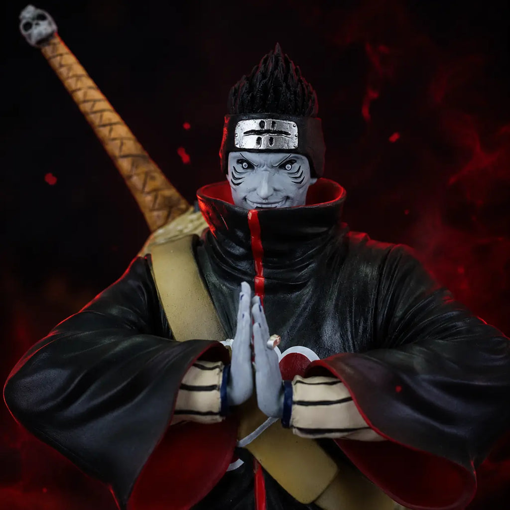 NARUTO Hoshigaki Kisame Action – 32cm 's Statue - Back View | Kamigami – Naruto Collectibles