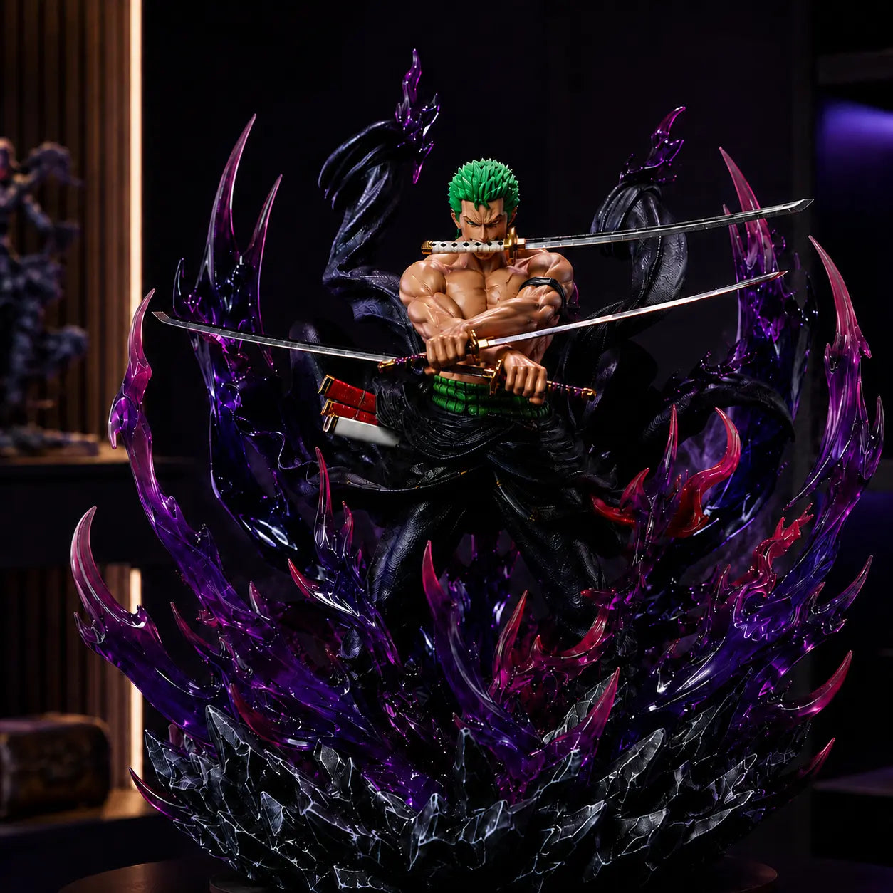 ONE PIECE Zoro Action – 30cm Santoryu 's - Angle View | Kamigami – One Piece Collectibles