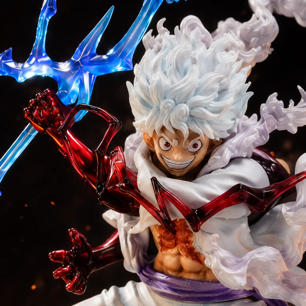ONE PIECE Nika Luffy – Sun God Gear 5 - Side View | Kamigami – One Piece Collectibles
