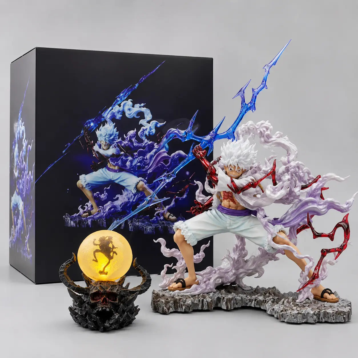 ONE PIECE Nika Luffy – Sun God Gear 5 - Display Box | Kamigami – One Piece Collectibles