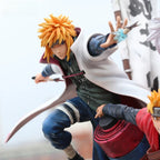 NARUTO [Legacy Trio] [ Set] – Naruto, Minato & Jiraiya | 40cm 1/6 Scale - Side View | Kamigami – Naruto Collectibles