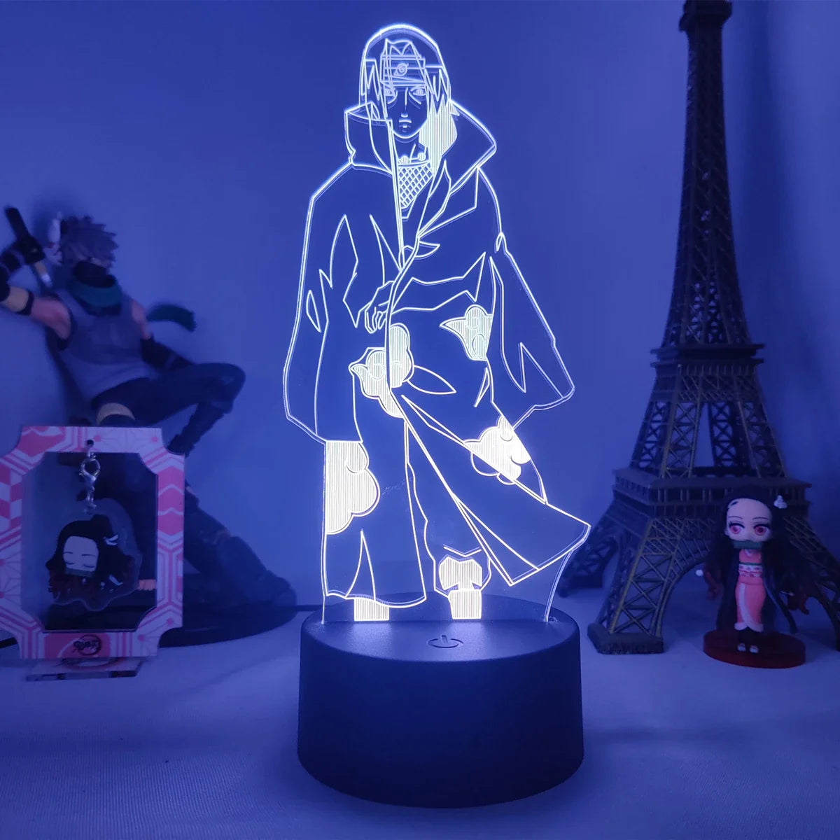 NARUTO Team 7 LED Acrylic Stand – Luminous Night Light Set - Packaging | Kamigami – Naruto Collectibles