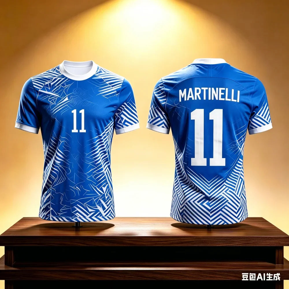 🇧🇷 Neymar & Vini Jr 3D Printed T-Shirt | Men & Kids | Quick-Dry Breathable Tee | World Cup 2026 Fan Jersey