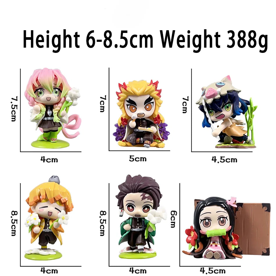 DEMON SLAYER Tanjiro Kamado – Creative Blind Box - Back View | Kamigami – Demon Slayer Collectibles