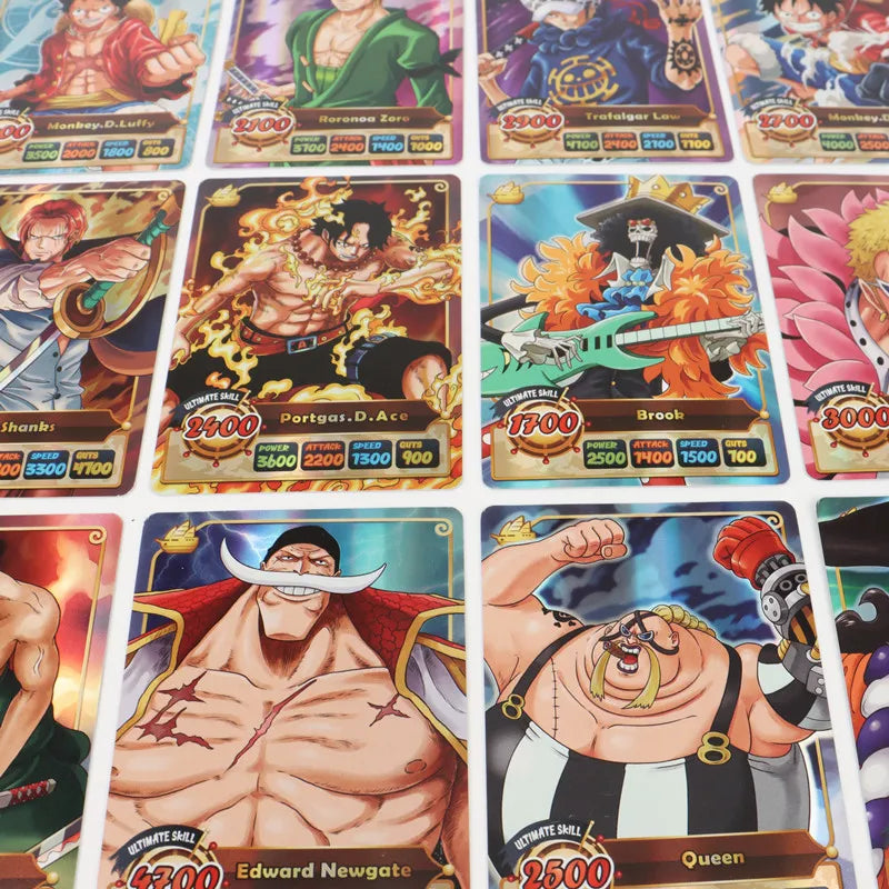 ONE PIECE Luffy & Shanks Card Collection – 50Pcs English Holographic - Display Box | Kamigami – One Piece Collectibles