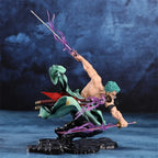ONE PIECE Roronoa Zoro 10CM – Three-Blade - Back View | Kamigami – One Piece Collectibles
