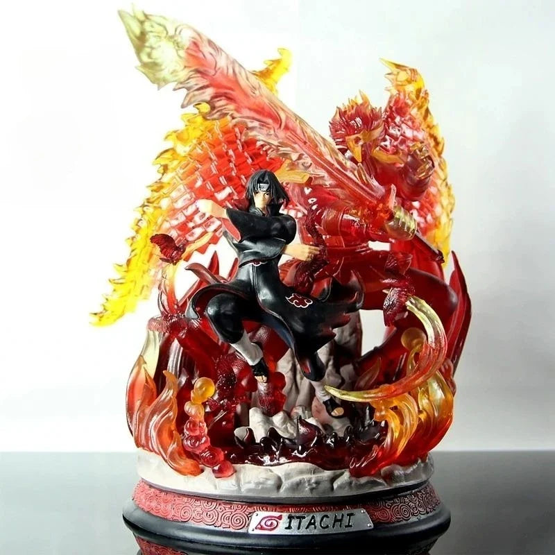 NARUTO [Susanoo] [ Set] – Itachi, Sasuke, Madara & Kakashi | 31cm 1/12 Scale - Side View | Kamigami – Naruto Collectibles