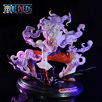ONE PIECE Nika Luffy Gear 5 – Sun God - Back View | Kamigami – One Piece Collectibles
