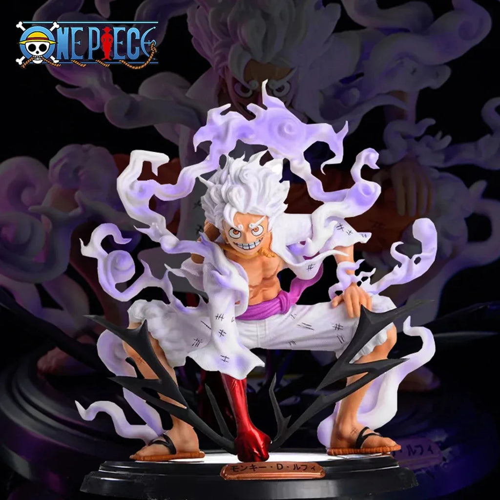 ONE PIECE Nika Luffy Gear 5 – Sun God - Detail View | Kamigami – One Piece Collectibles