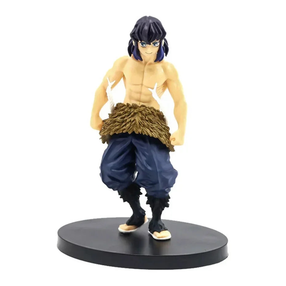 DEMON SLAYER Kamado Tanjirou & Nezuko 4PCS Figures – 's Set - Angle View | Kamigami – Demon Slayer Collectibles