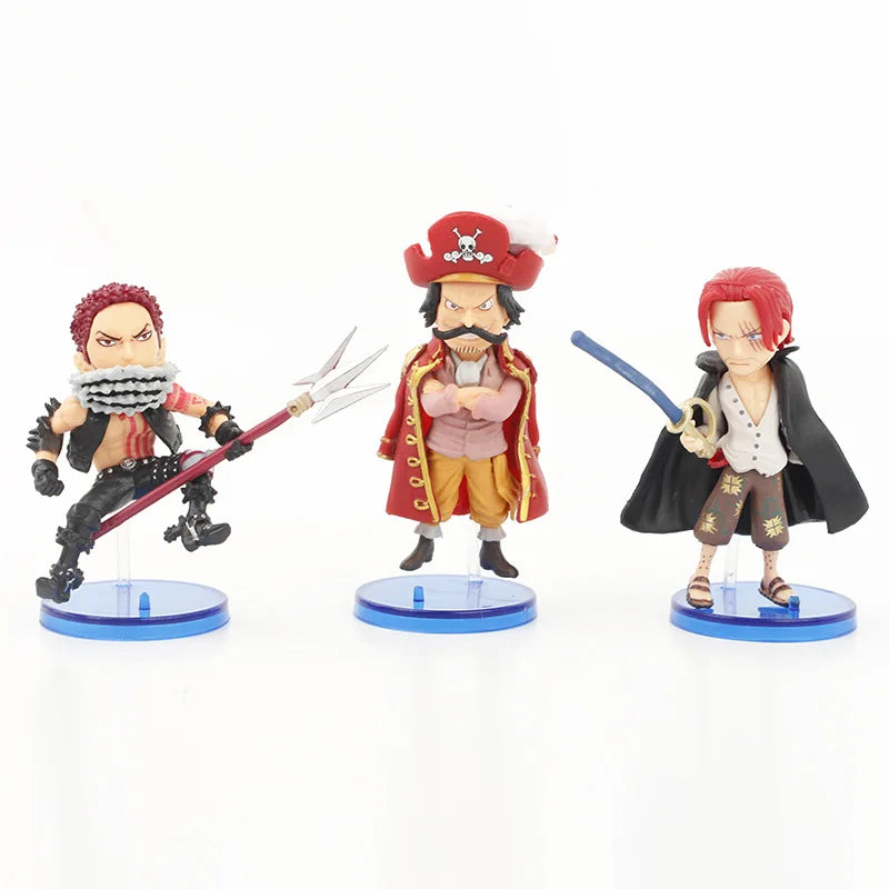 ONE PIECE 9pcs Set Figures – Collectible Toys - Side View | Kamigami – One Piece Collectibles