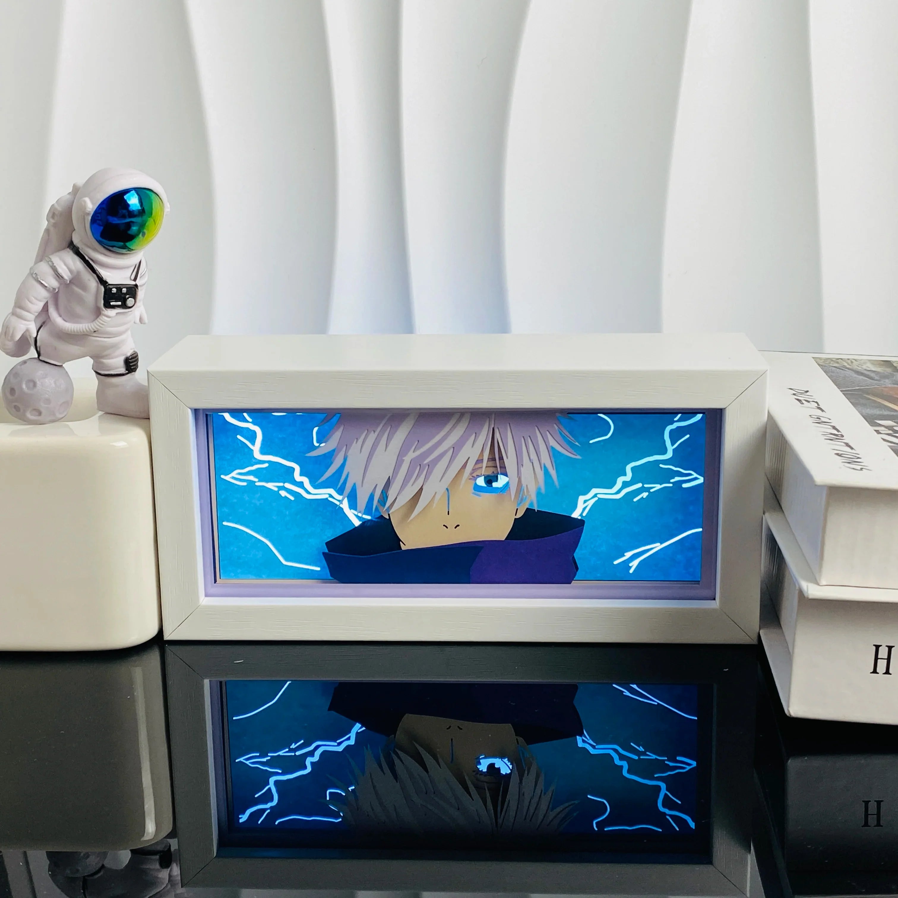 Anime Paper Cut Shadow Light Box – LED Night Lamp for Collectors - View 13 | Kamigami
