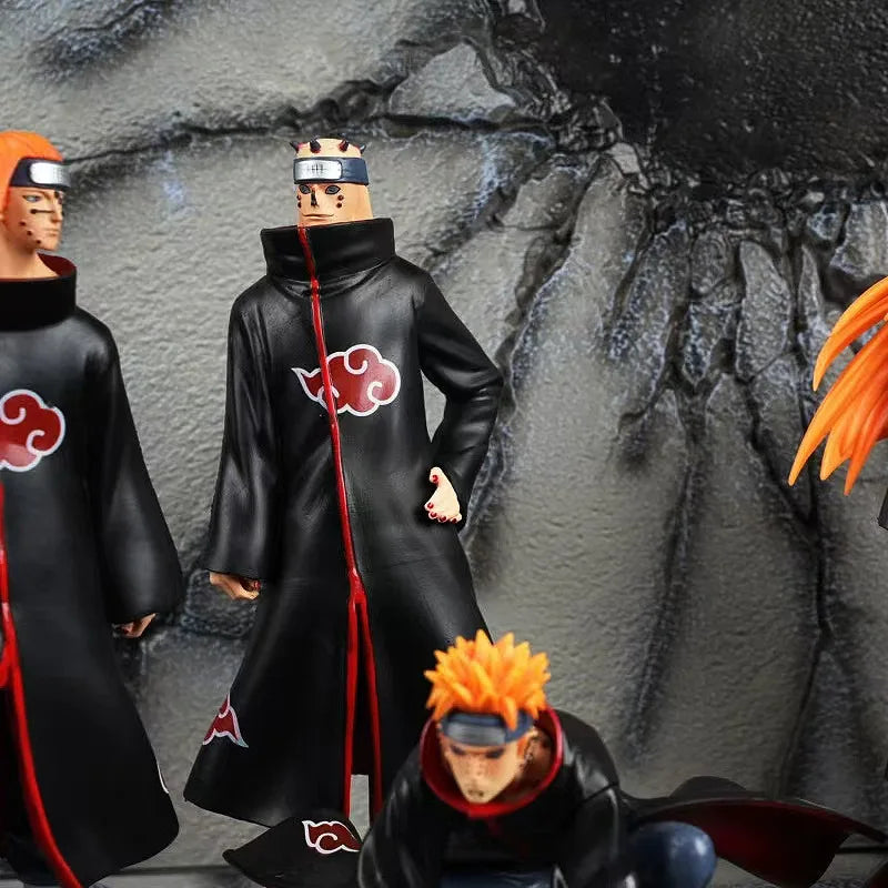 NARUTO [Pain] [ Set] – The Six Paths of Pain | 37cm 's - Side View | Kamigami – Naruto Collectibles