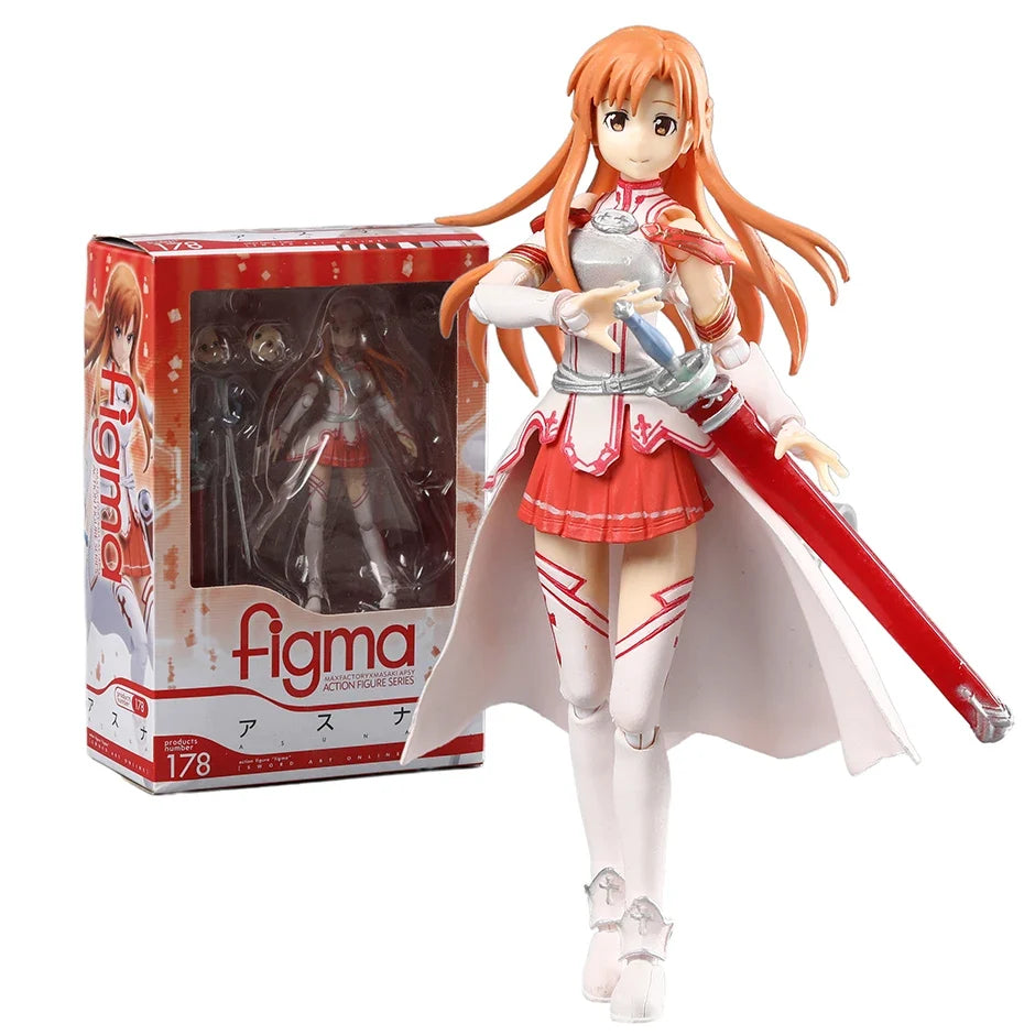 [SWORD ART ONLINE] Kirito & Asuna Figma Set – 's - Angle View | Kamigami – Sword Art Online Collectibles