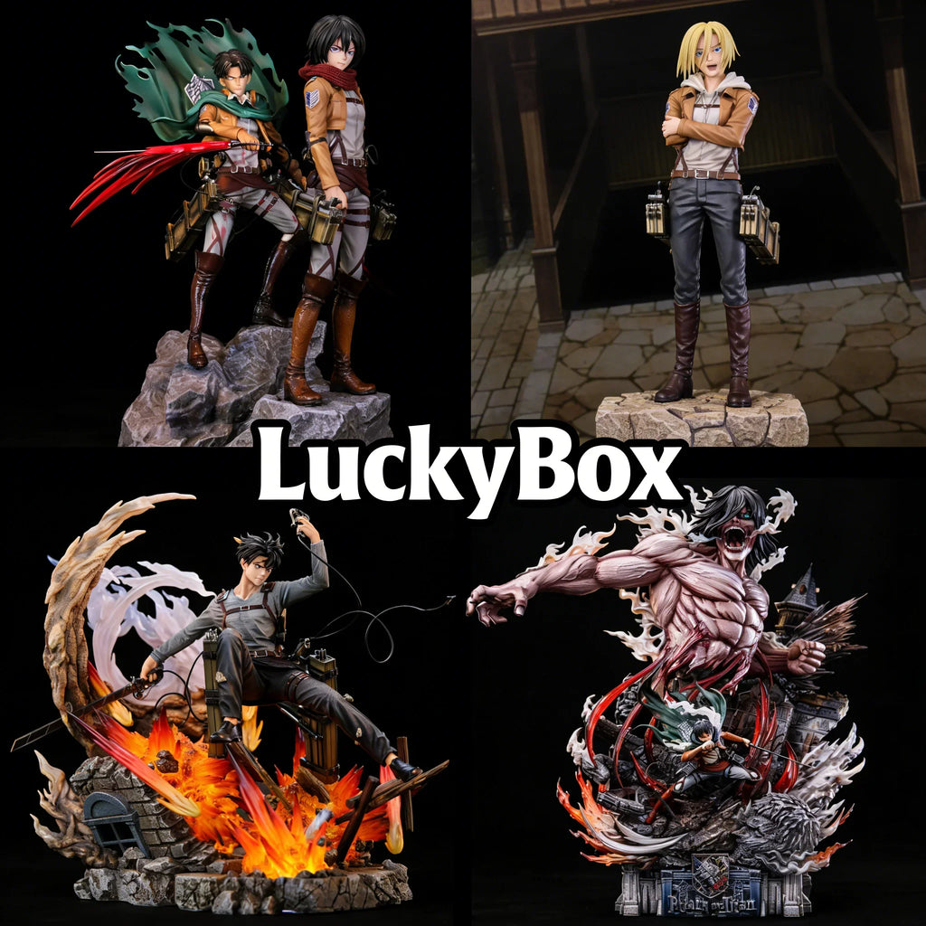 ATTACK ON TITAN Eren Yeager Blind Box – Mystery Collectible - Detail View | Kamigami – Attack on Titan Collectibles