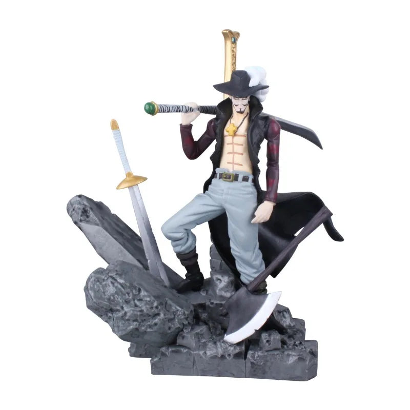 ONE PIECE Dracule Mihawk 14CM Action – Top Decisive Battle - Display Box | Kamigami – One Piece Collectibles