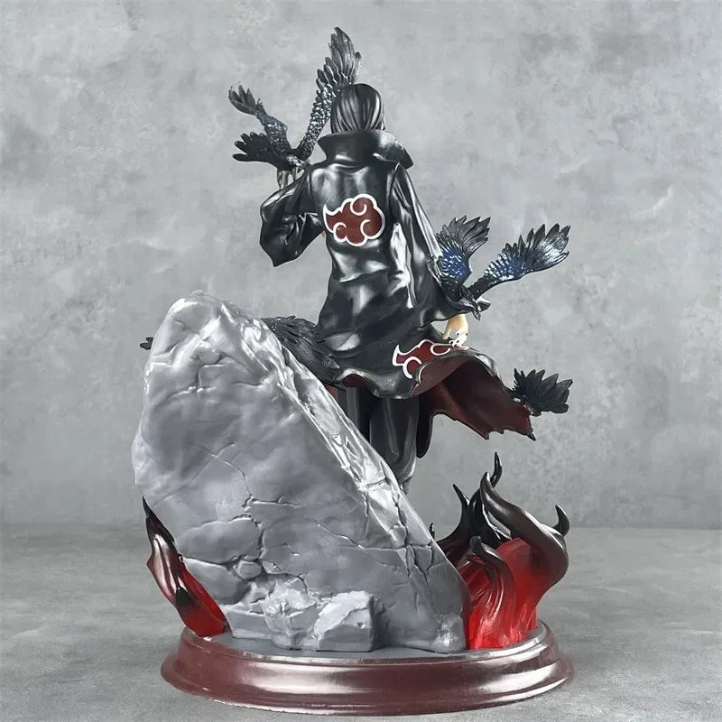 NARUTO Uchiha Itachi & Crow – 25cm - Close-Up | Kamigami – Naruto Collectibles