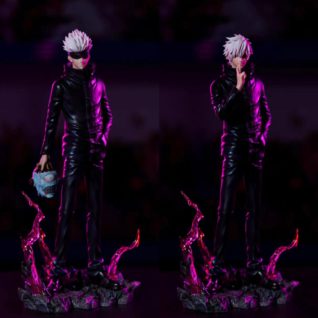 JUJUTSU KAISEN Satoru Gojo Figure – 1/12 Scale Edition with 2 Heads | Kamigami – Jujutsu Kaisen Collectibles