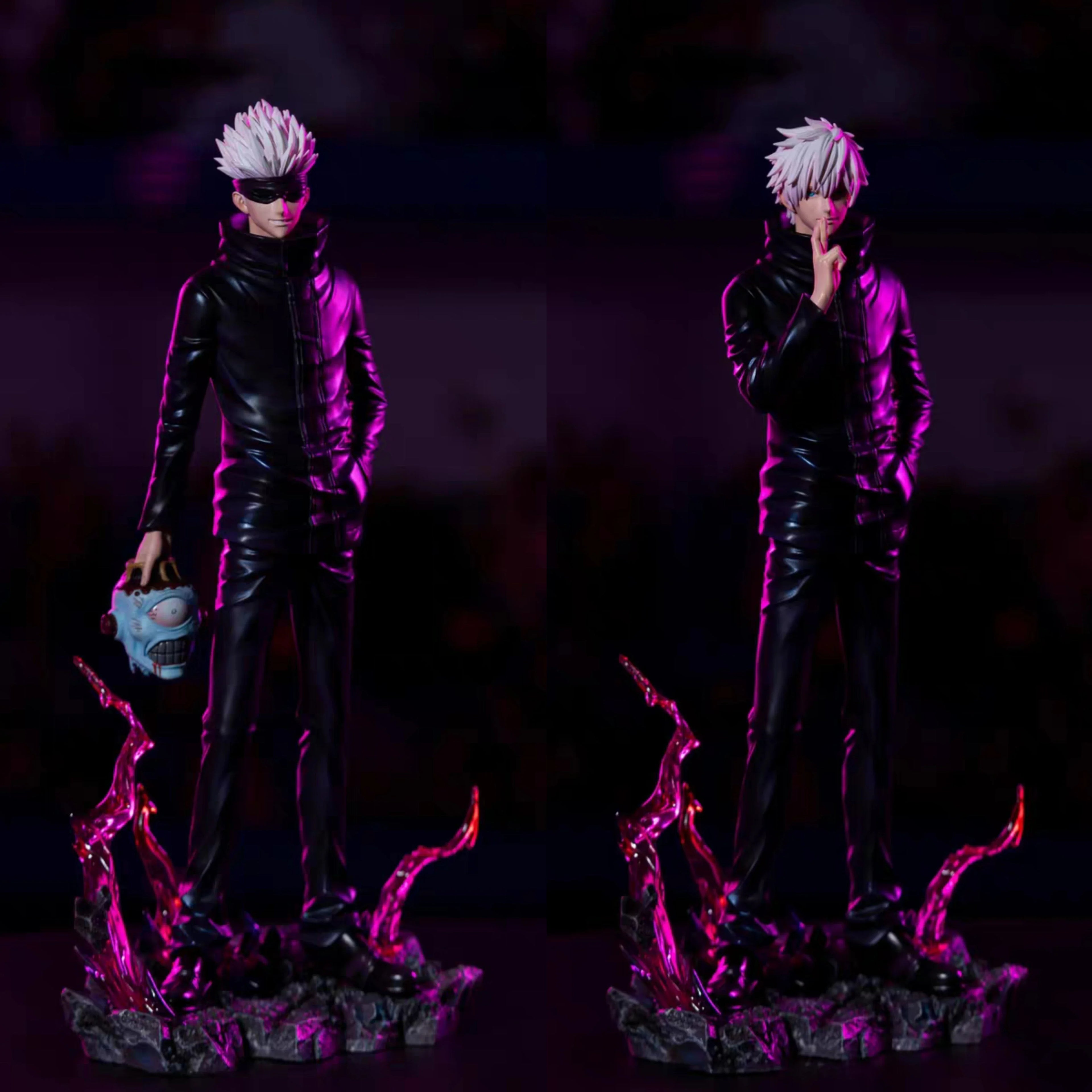 JUJUTSU KAISEN Satoru Gojo Figure – 1/12 Scale Edition with 2 Heads | Kamigami – Jujutsu Kaisen Collectibles