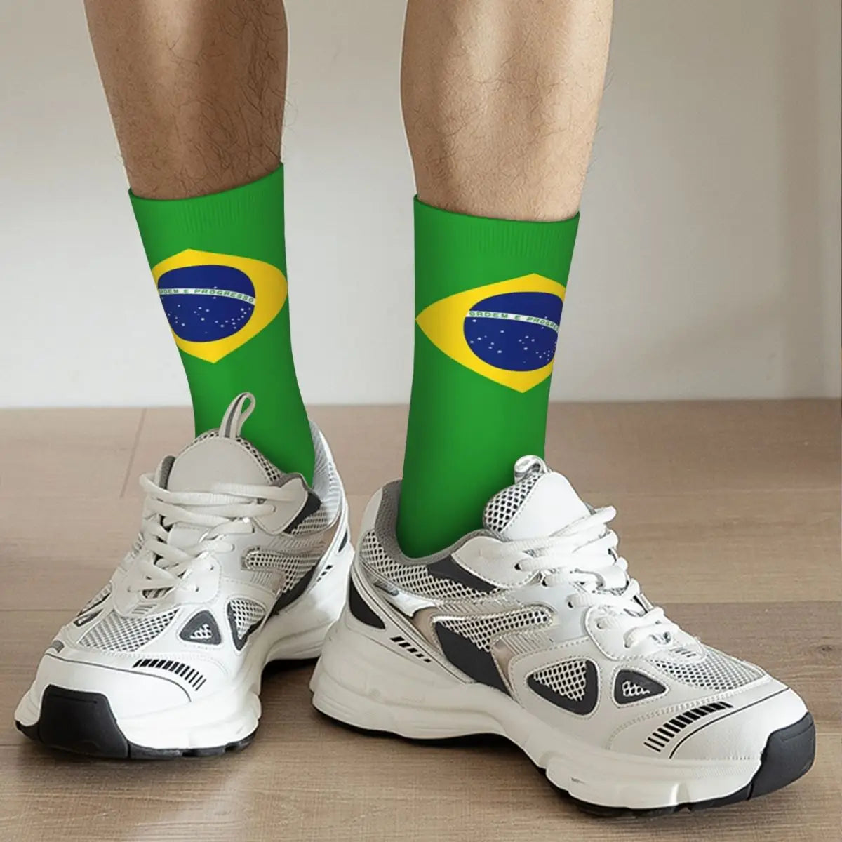 🇧🇷 Brazil World Cup 2026 Socks — Harajuku Samba Style | Unisex | One Size Fits All