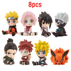 NARUTO Q- Set – 8-Piece Chibi Collection - Scale Reference | Kamigami – Naruto Collectibles