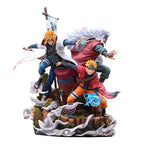 NARUTO [Legacy Trio] [ Set] – Naruto, Minato & Jiraiya | 40cm 1/6 Scale - Display Box | Kamigami – Naruto Collectibles