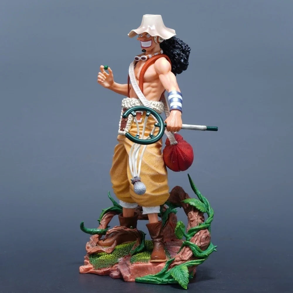 ONE PIECE Usopp Statue – 1/6 Scale Action - Detail View | Kamigami – One Piece Collectibles