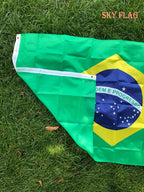 🇧🇷 Brazil Flag | Polyester Digital Print Banner | 60x90cm & 90x150cm | World Cup 2026 Decoration