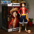 ONE PIECE Luffy 28cm Action – Confident Smiley - Angle View | Kamigami – One Piece Collectibles