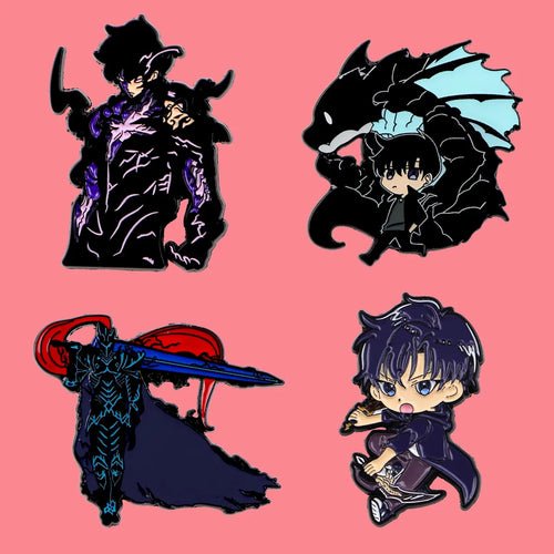 Anime Hunter Enamel Pin – Unisex Brooch for Fans | Kamigami