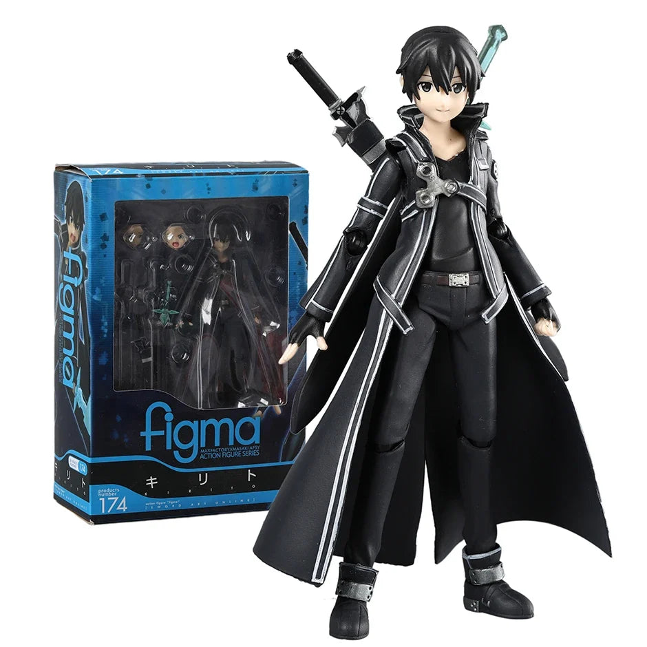 [SWORD ART ONLINE] Kirito & Asuna Figma Set – 's - Scale Reference | Kamigami – Sword Art Online Collectibles
