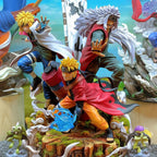 NARUTO [Legacy Trio] [ Set] – Naruto, Minato & Jiraiya | 40cm 1/6 Scale - Detail View | Kamigami – Naruto Collectibles