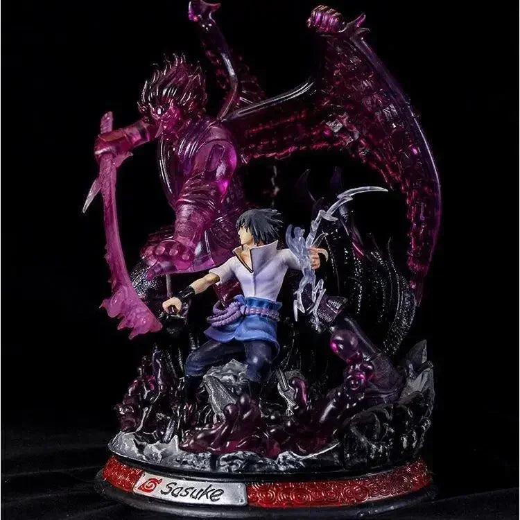 NARUTO [Susanoo] [ Set] – Itachi, Sasuke, Madara & Kakashi | 31cm 1/12 Scale - Back View | Kamigami – Naruto Collectibles