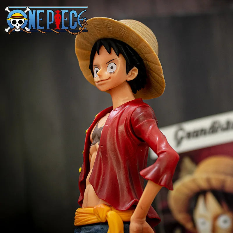 ONE PIECE Luffy 28cm Action – Confident Smiley - Back View | Kamigami – One Piece Collectibles
