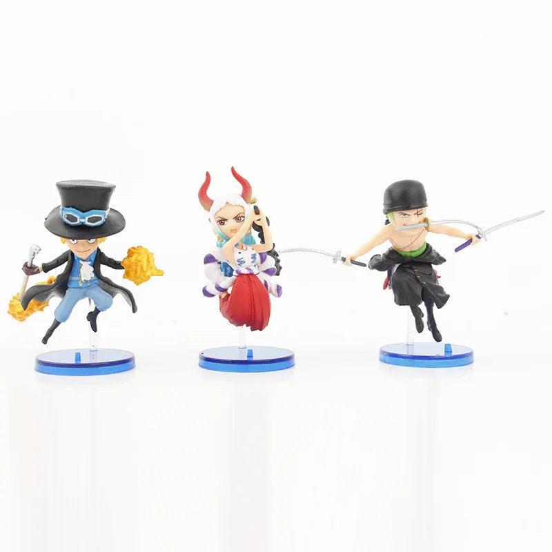 ONE PIECE 9pcs Set Figures – Collectible Toys - Detail View | Kamigami – One Piece Collectibles