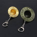 ONE PIECE Straw Hat Keychain – Metal Pendant for Collectors - Side View | Kamigami – One Piece Collectibles