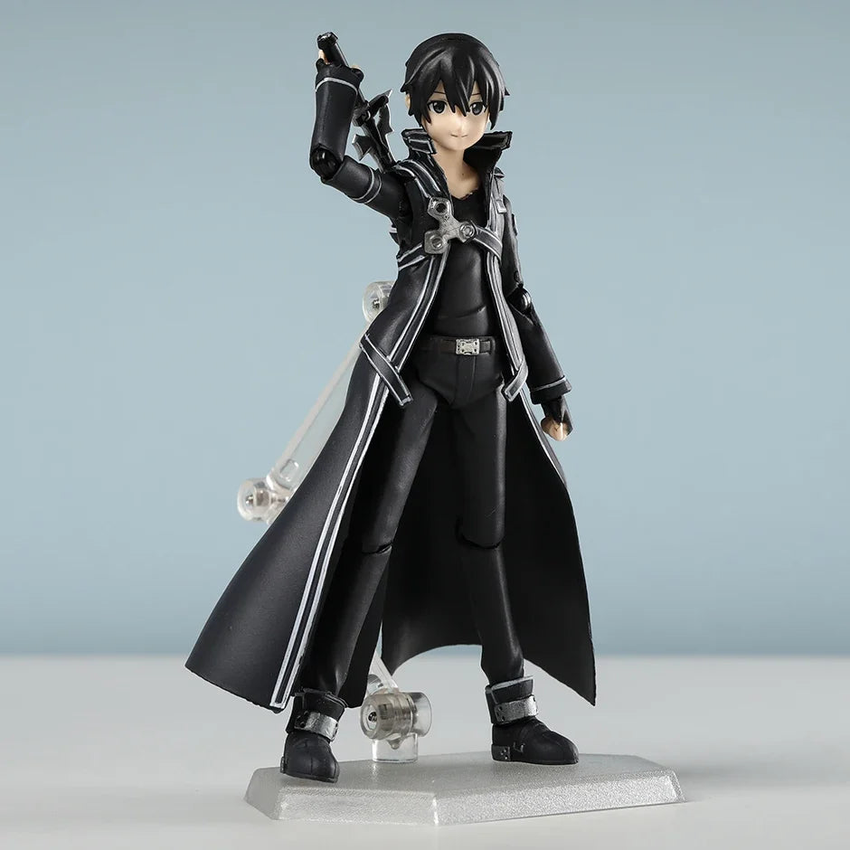 [SWORD ART ONLINE] Kirito & Asuna Figma Set – 's - Side View | Kamigami – Sword Art Online Collectibles