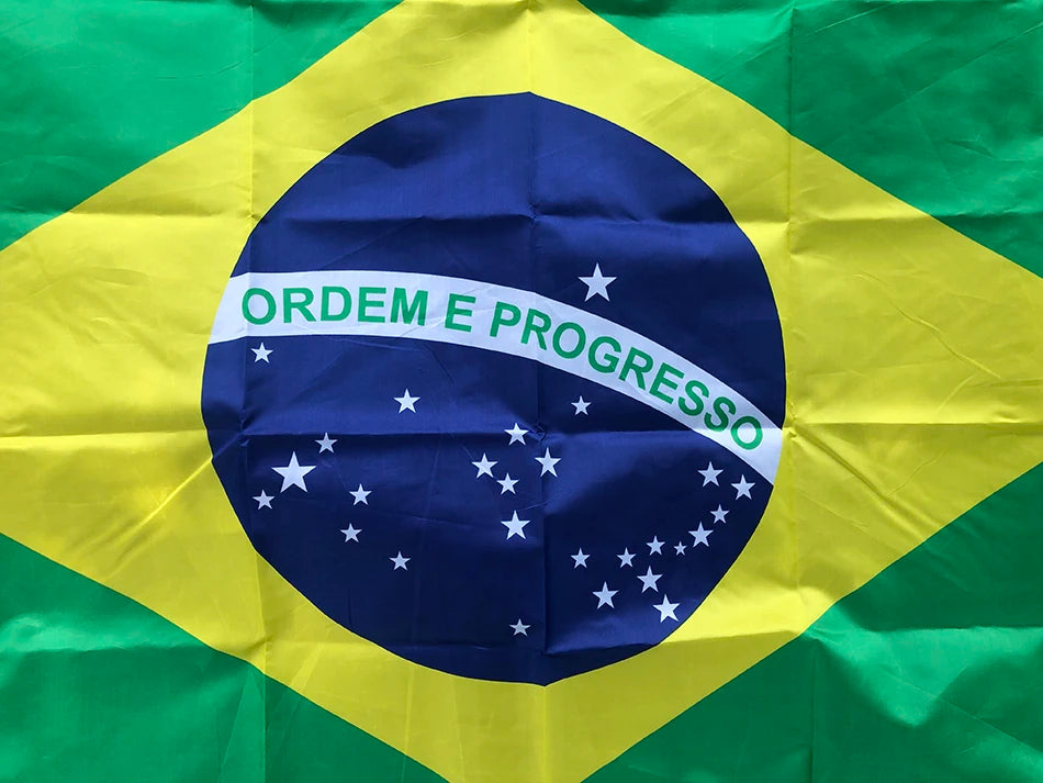 🇧🇷 Brazil Flag | Polyester Digital Print Banner | 60x90cm & 90x150cm | World Cup 2026 Decoration