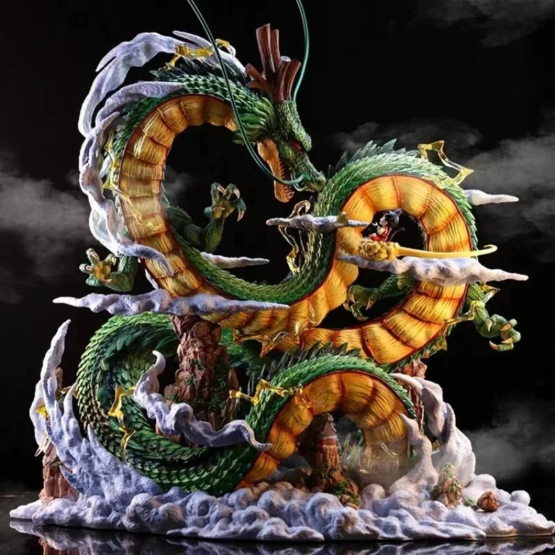 DRAGON BALL Shenron PVC Figure – 24cm Eternal Dragon Collector Statue | Kamigami – Dragon Ball Collectibles