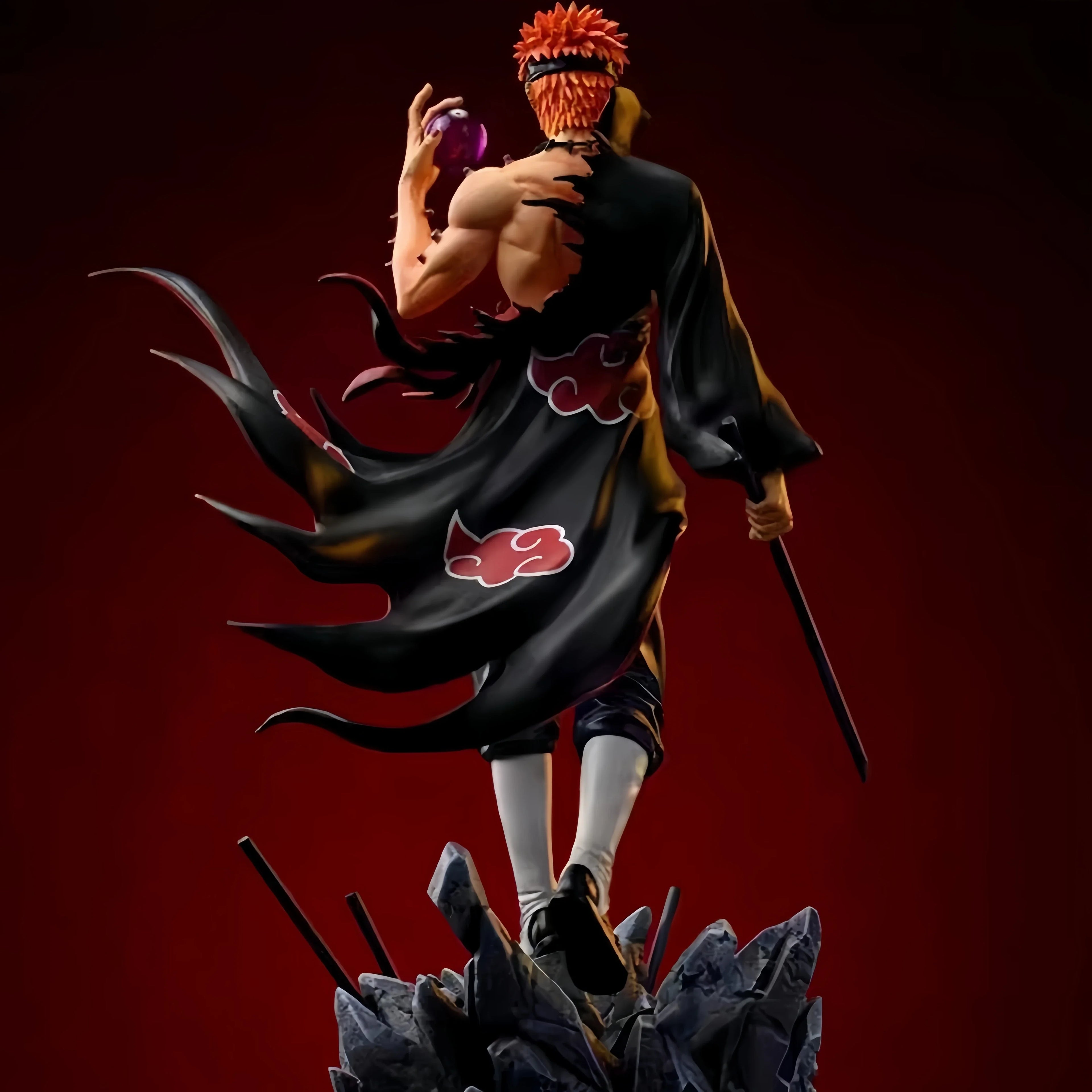 NARUTO Pain (Nagato) – 23cm - Side View | Kamigami – Naruto Collectibles