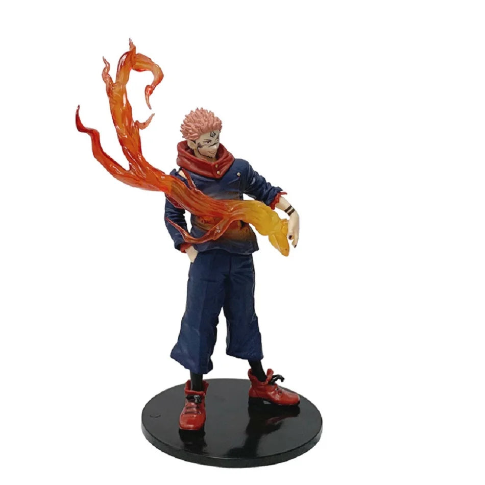 JUJUTSU KAISEN Itadori Yuji 21cm – Premium - Back View | Kamigami – Jujutsu Kaisen Collectibles