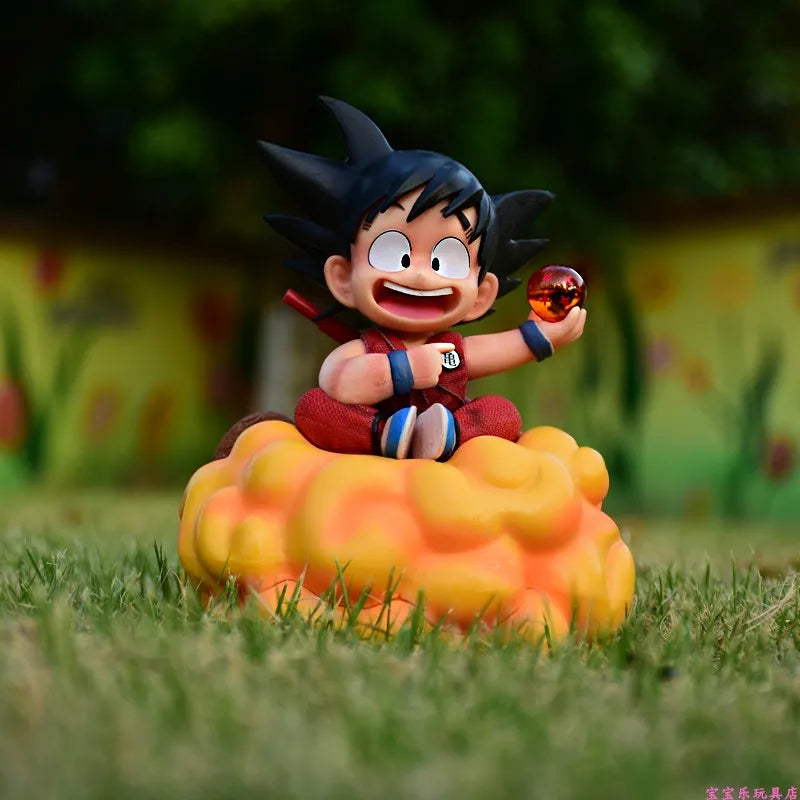 DRAGON BALL Z Son Goku Super Saiyan 4 - Back View | Kamigami – Dragon Ball Collectibles