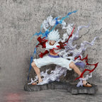 One Piece [Raiden] [Nica Lightning Luffy] – 1/12 Scale Action - Back View | Kamigami – One Piece Collectibles