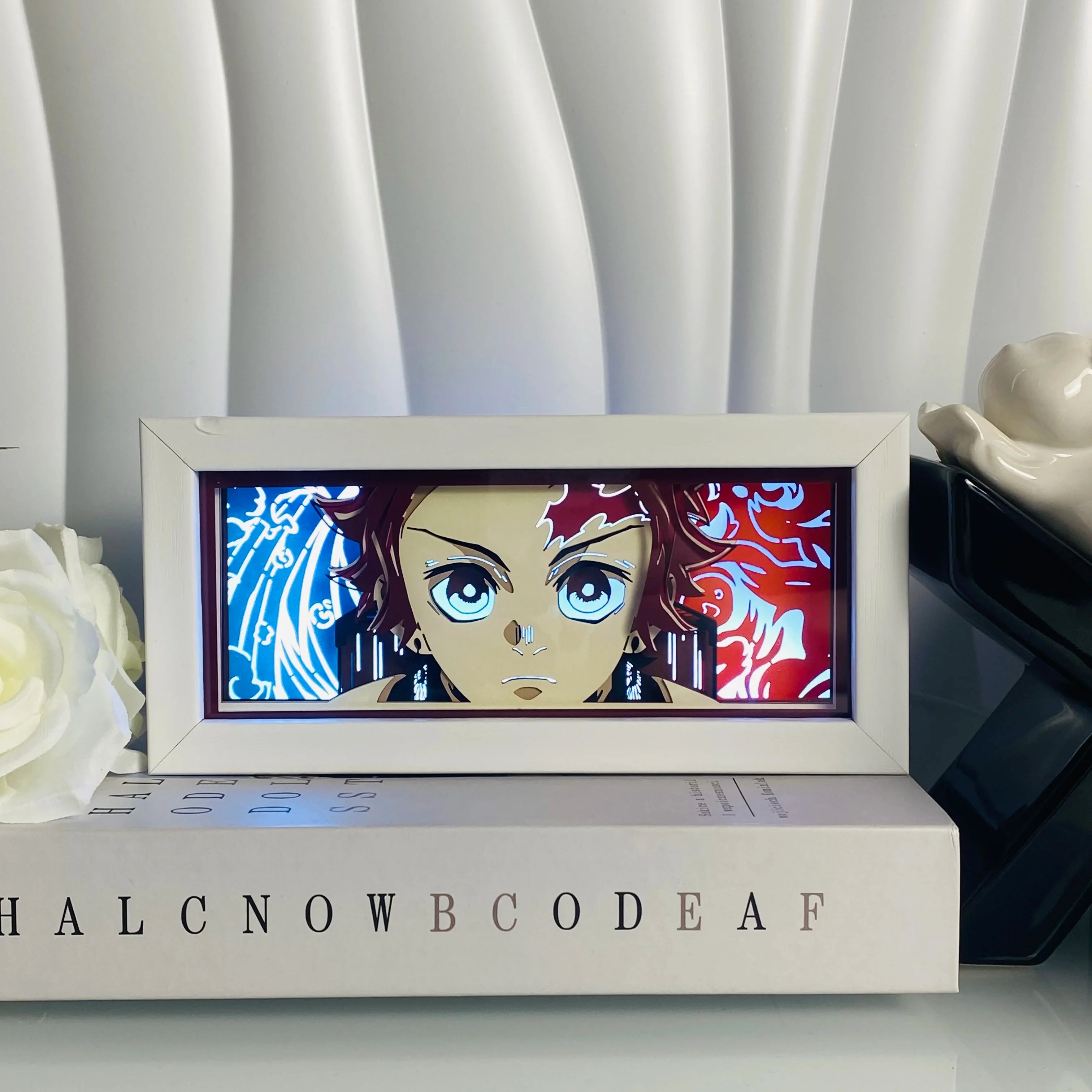 Anime Paper Cut Shadow Light Box – LED Night Lamp for Collectors - View 19 | Kamigami