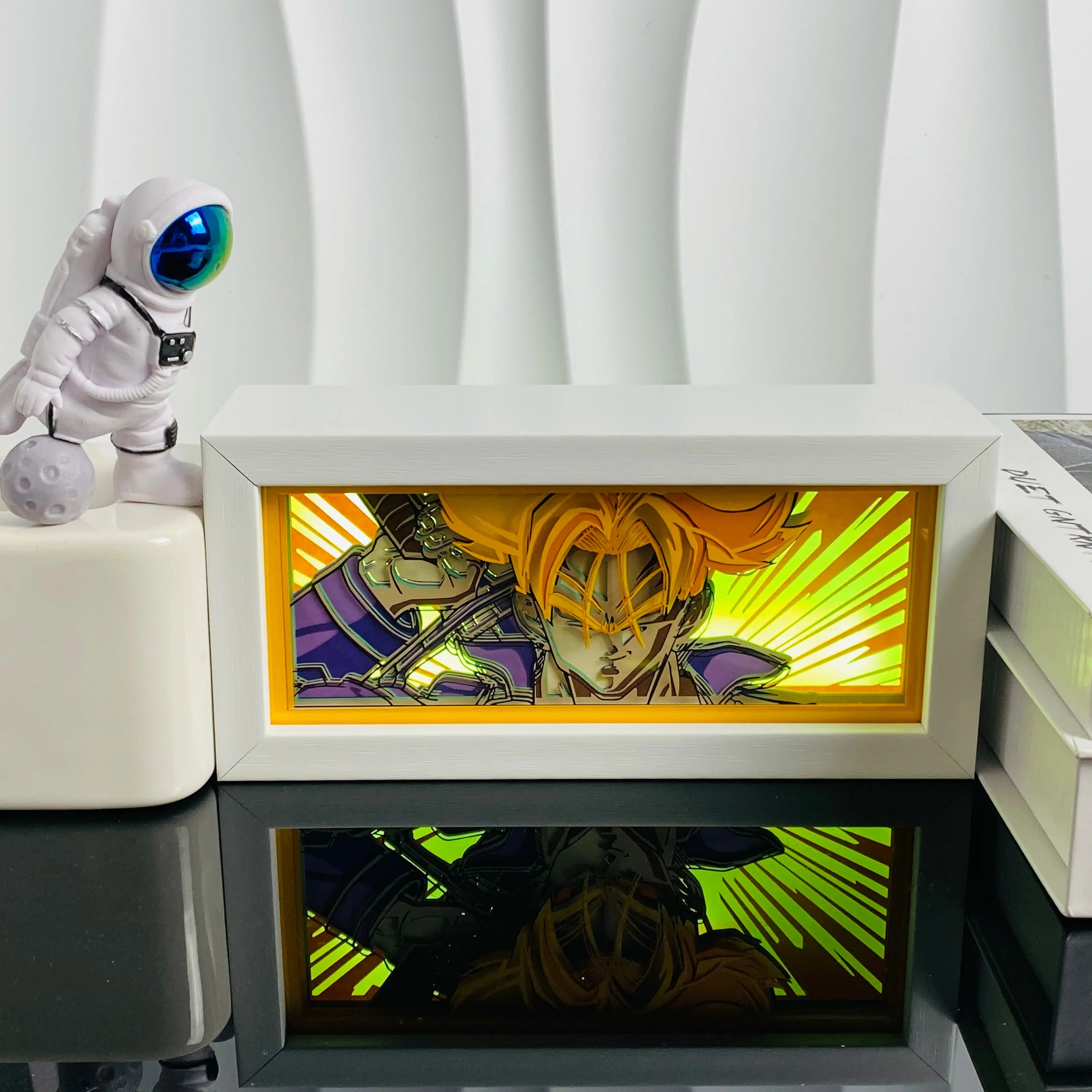 Anime Paper Cut Shadow Light Box – LED Night Lamp for Collectors - View 23 | Kamigami