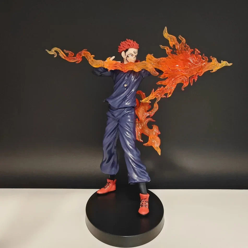 JUJUTSU KAISEN Itadori Yuji 21cm – Premium - Angle View | Kamigami – Jujutsu Kaisen Collectibles