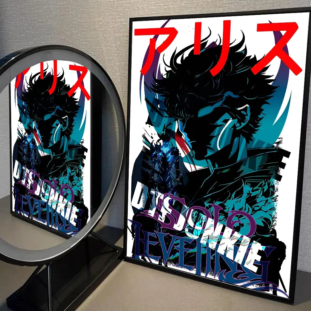 SOLO LEVELING Self-Adhesive Anime Poster – Wall Art for Collectors - View 13 | Kamigami – Solo Leveling Collectibles