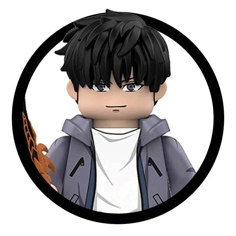 SOLO LEVELING Man's Hunter Level Up Mini Building Blocks – 's Set - Packaging | Kamigami – Solo Leveling Collectibles